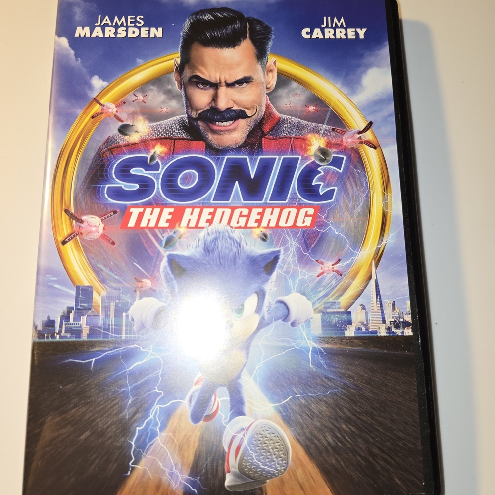Sonic the Hedgehog Movie DVD